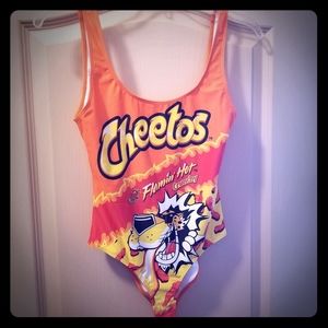 Flaming Hot Cheetos Bodysuit